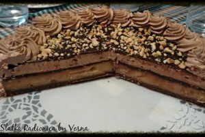 torta od čokolade i kikirikija