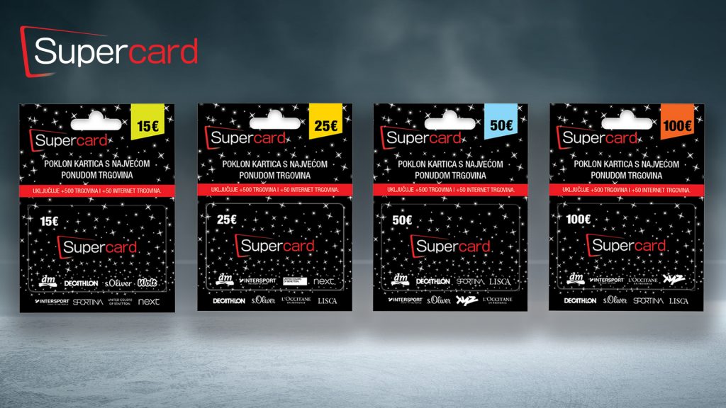 Sloboda izbora – SuperCard poklon kartica