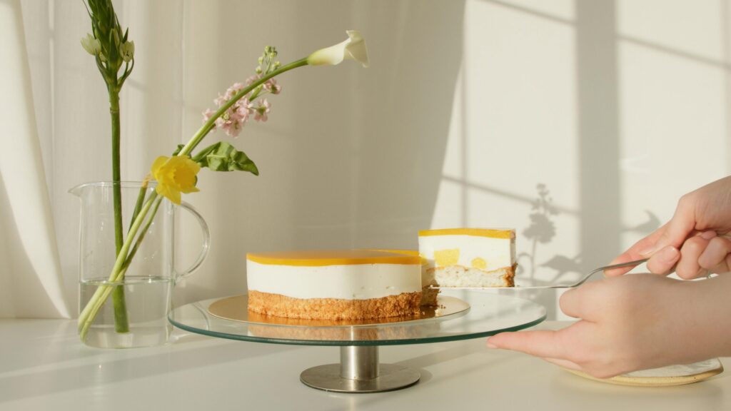 mango cheesecake