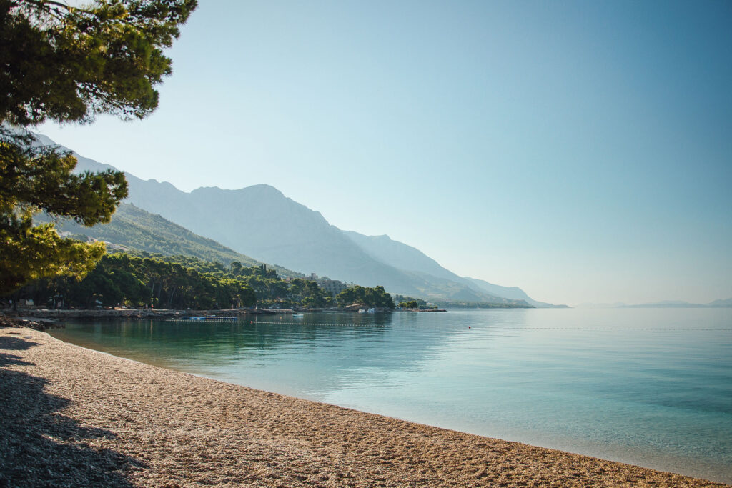 Punta Rata Morning Croats Sea Adriatic