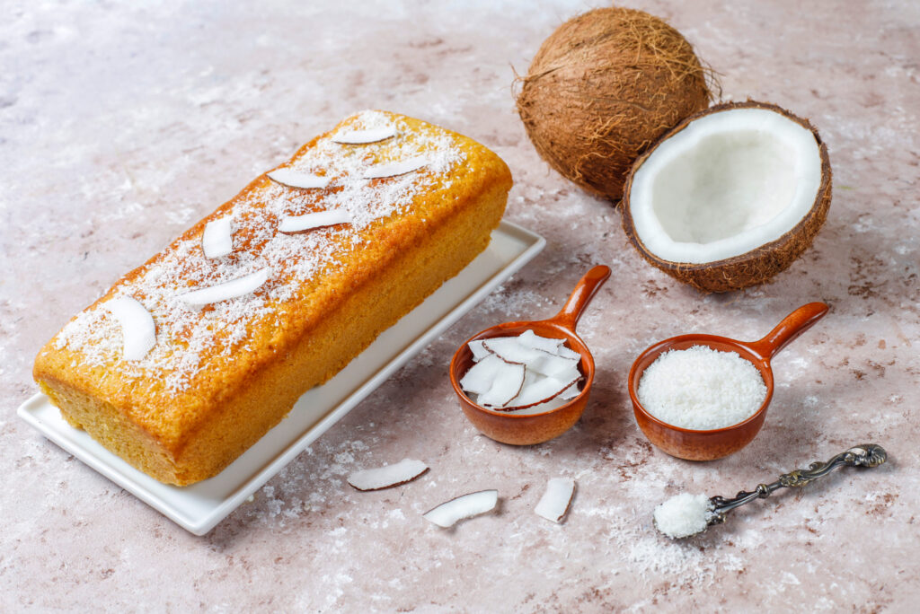 kokos-limun loaf kolač
